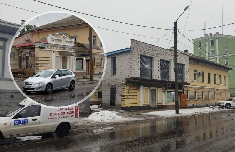 Підприємець вирішив добровільно демонтувати незаконну прибудову на вулиці Державного Прапора