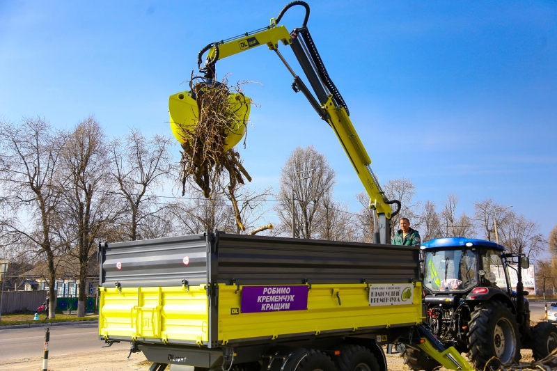 Підтримка вітчизняного виробника. КП «Благоустрій Кременчука» використовує техніку релокованого з Харкова підприємства