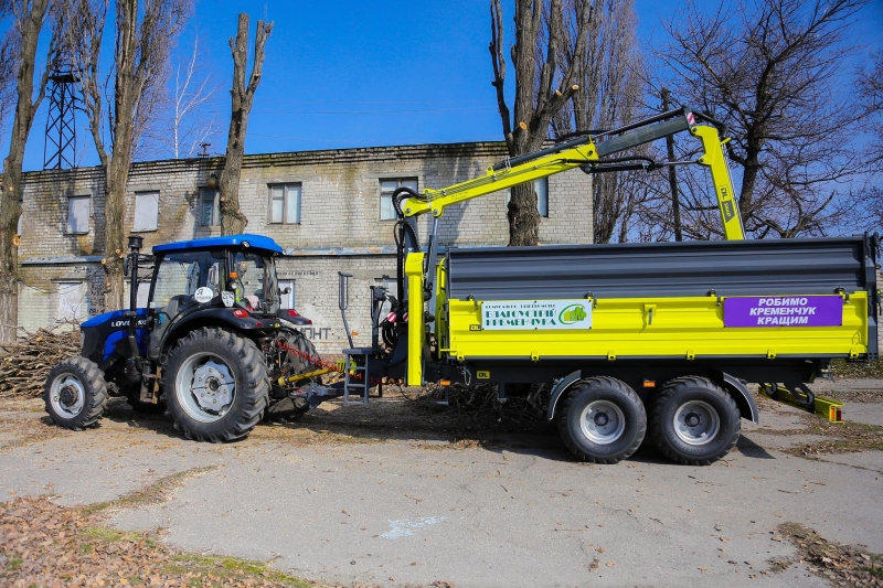 Підтримка вітчизняного виробника. КП «Благоустрій Кременчука» використовує техніку релокованого з Харкова підприємства