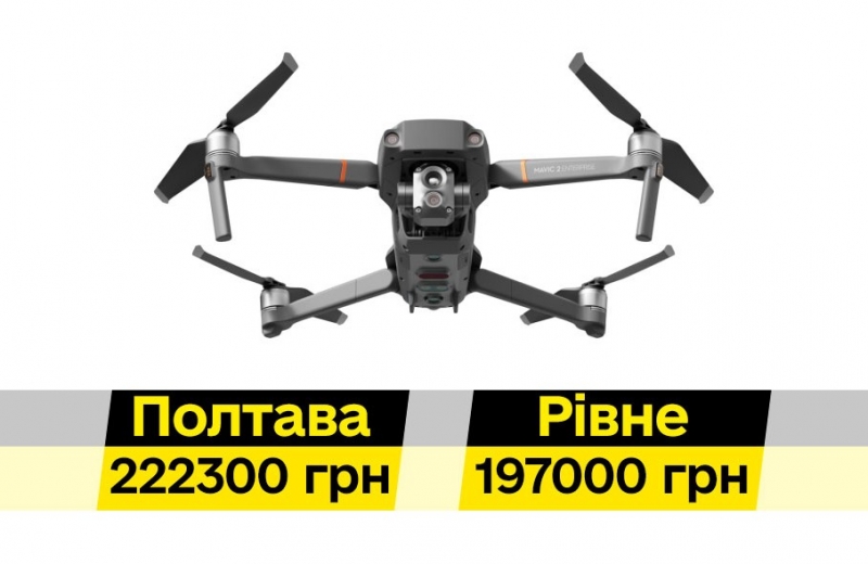 Приклад для Полтави: як у Рівному купують дрони для військових без корупційних переплат