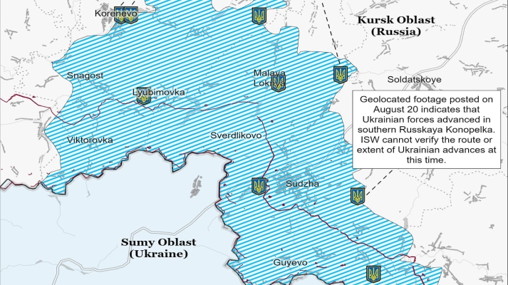 ISW проаналізував нові просування Сил оборони в Курській області