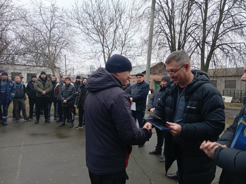 Привітали енергетиків громади зі святом